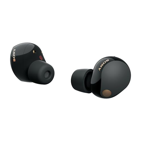 Sony WF-1000XM5 Kabellose In-Ear-Kopfhörer – Noise Cancelling, Bluetooth, 24h Akku, Schnellladefunktion, Schwarz