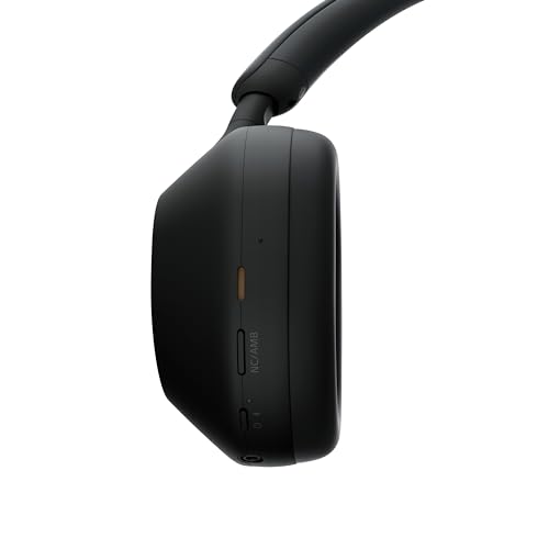 Sony WH-1000XM5 Kabelloser Premium-Kopfhörer – Noise Cancelling, Bluetooth, Hi-Res Audio, 30h Akku, Schwarz