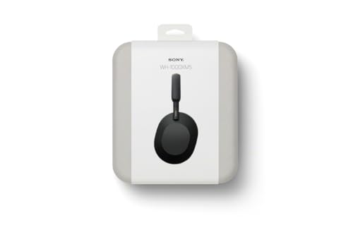 Sony WH-1000XM5 Kabelloser Premium-Kopfhörer – Noise Cancelling, Bluetooth, Hi-Res Audio, 30h Akku, Schwarz