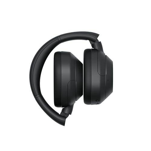 Sony ULT WEAR Kabellose Bluetooth-Kopfhörer – Noise Cancelling, Mikrofon, 30h Akku, Bass Boost, Schwarz