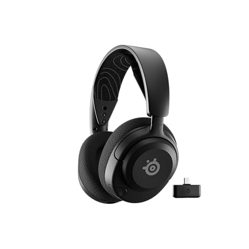 SteelSeries Arctis Nova 5 Wireless Gaming-Headset – Multi-System, PC & PS5, Magnetische Neodym-Treiber, 100+ Audio-Presets, 60 Std. Akku