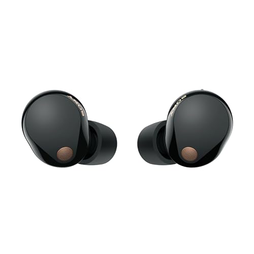Sony WF-1000XM5 Kabellose In-Ear-Kopfhörer – Noise Cancelling, Bluetooth, 24h Akku, Schnellladefunktion, Schwarz