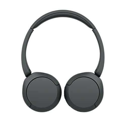 Sony WH-CH520 Bluetooth On-Ear Kopfhörer – 50h Akku, Schnellladefunktion, Schwarz
