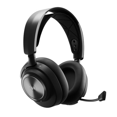 SteelSeries Arctis Nova Pro Wireless – Gaming-Headset mit ANC, Hi-Fi-Treibern & Infinity Power – Multi-Plattform