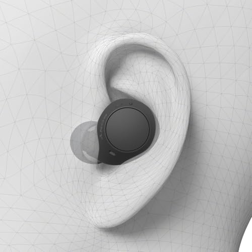 Sony WF-C510 Kabellose In-Ear-Kopfhörer – Leicht, 22h Akku, Bluetooth, Ambient Sound, Schwarz