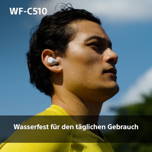 Sony WF-C510 Kabellose In-Ear-Kopfhörer – Leicht, 22h Akku, Bluetooth, Ambient Sound, Schwarz