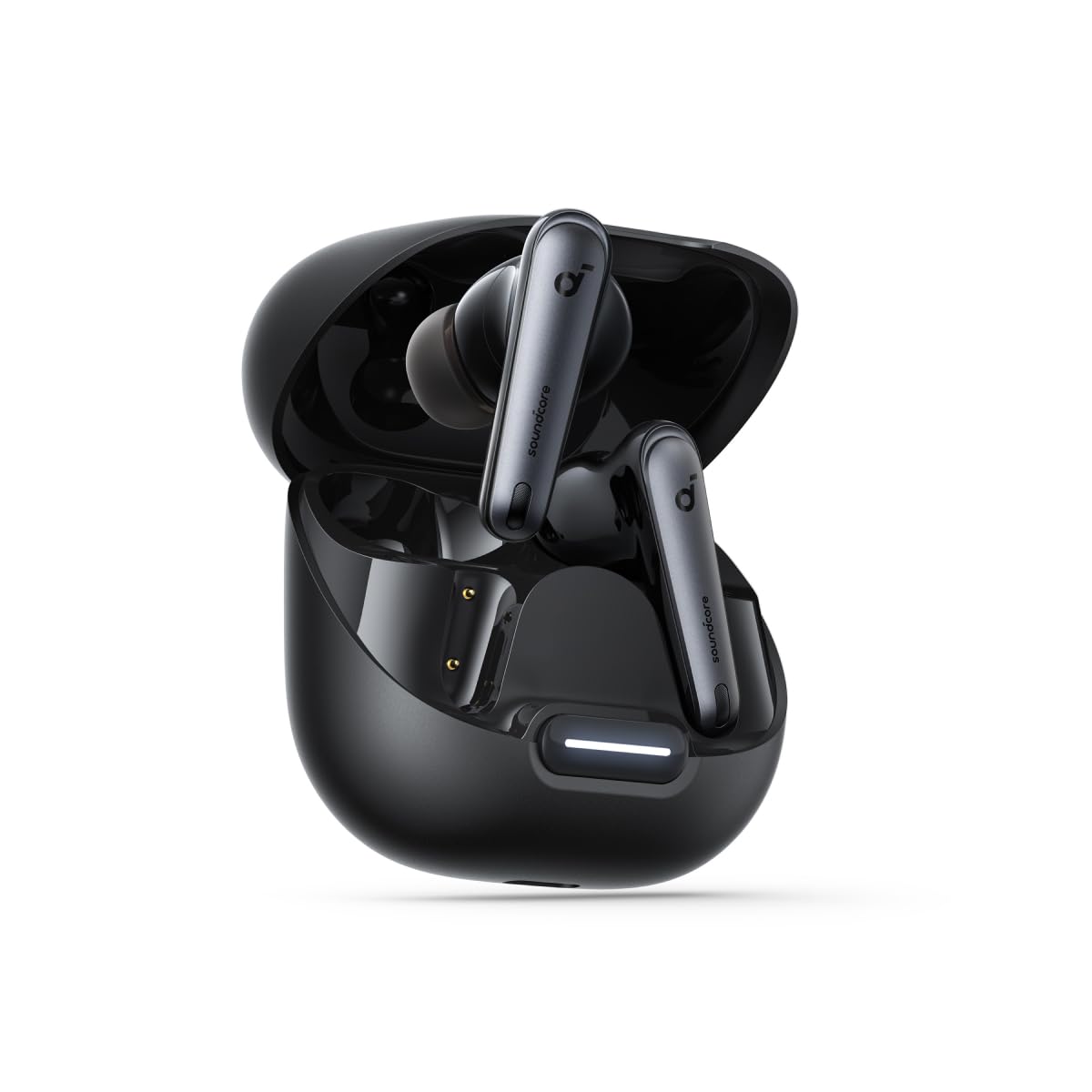 Soundcore Liberty 4 NC – Kabellose Bluetooth-Ohrhörer mit Active Noise Cancelling, Adaptivem Sound, Hi-Res Audio, 50 Std. Akkulaufzeit – Schwarz