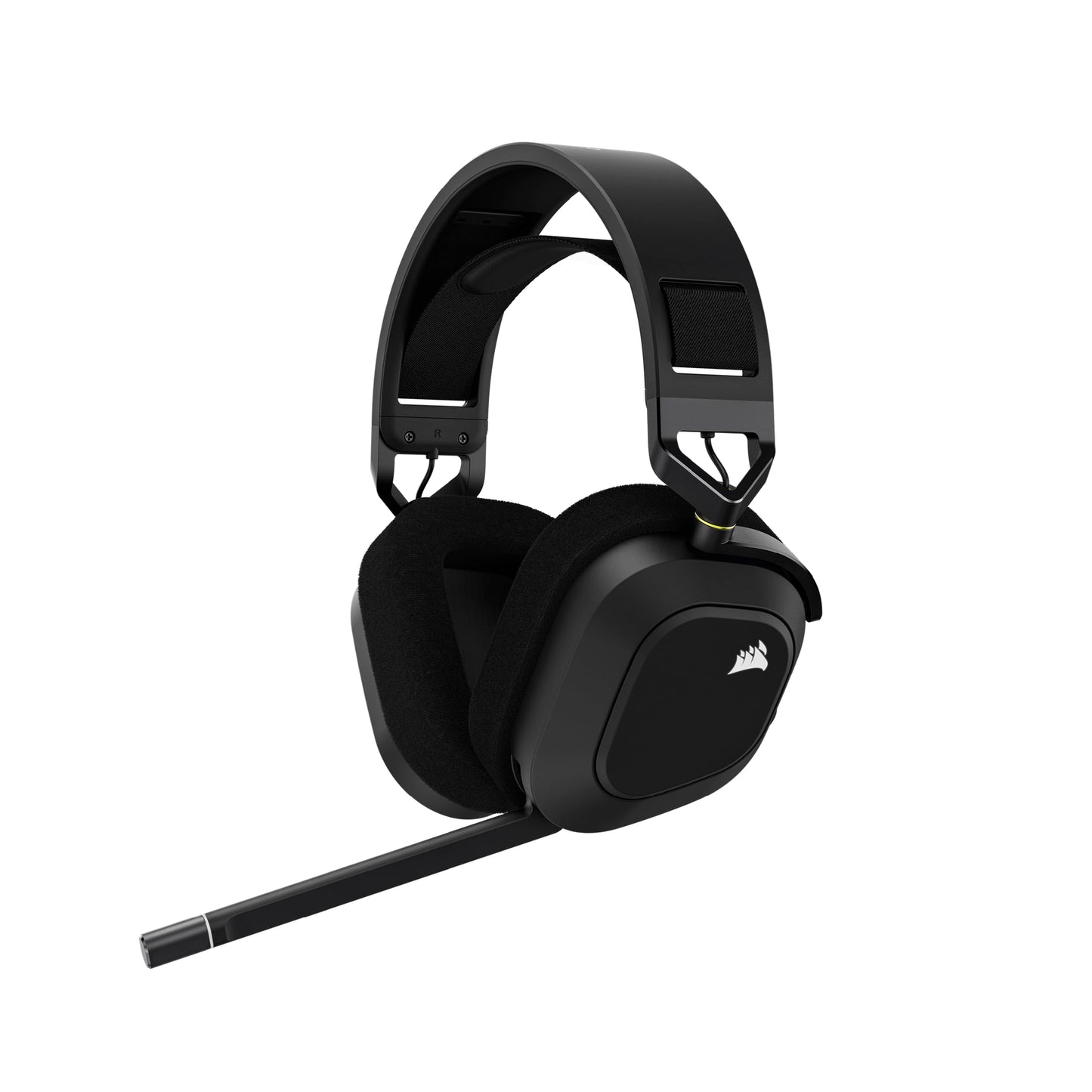 CORSAIR HS80 RGB Kabelloses Multiplattform-Gaming-Headset – Dolby Atmos, Omnidirektionales Mikrofon, iCUE-Kompatibel – PC, Mac, PS5, PS4 – Carbon