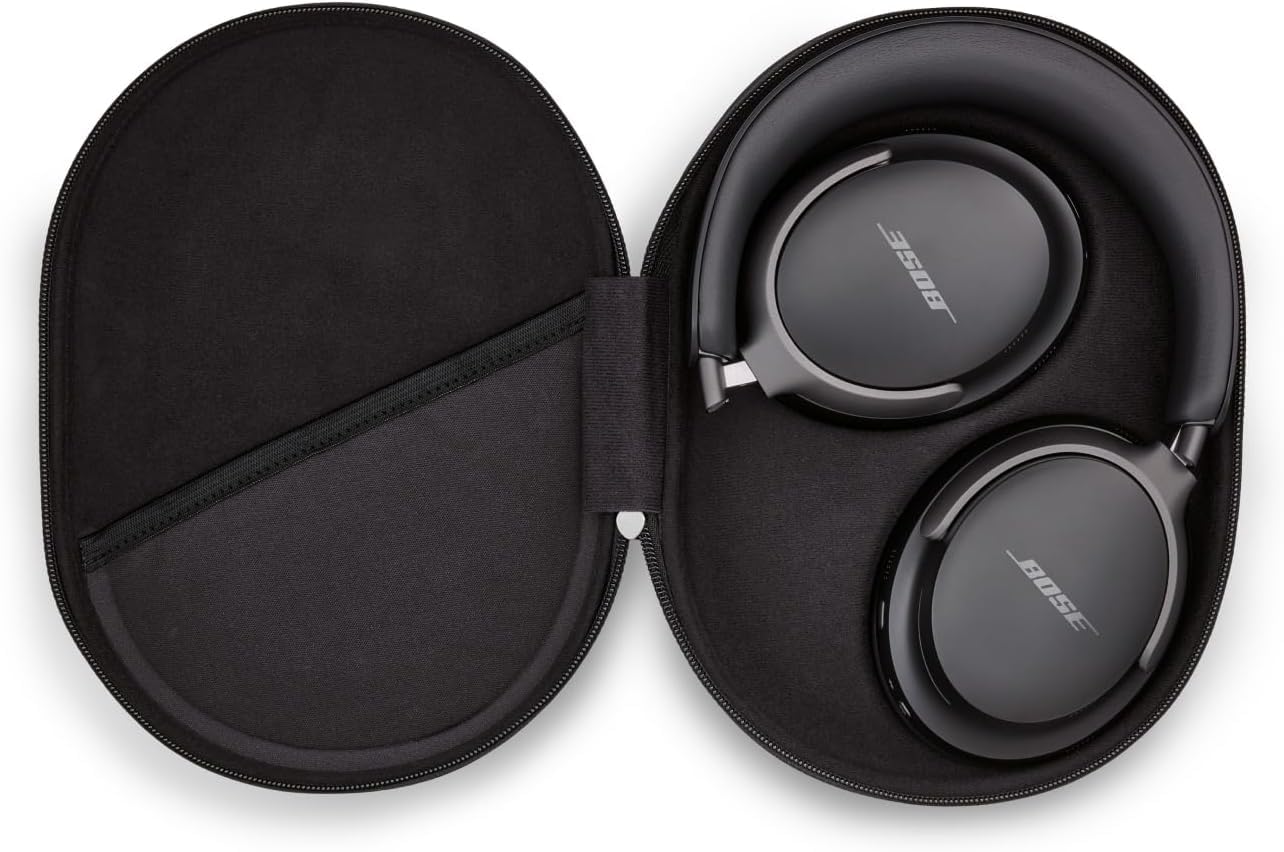 Bose QuietComfort Ultra – Over-Ear Noise-Cancelling-Kopfhörer mit Spatial Audio, 24 Std. Akku – Schwarz
