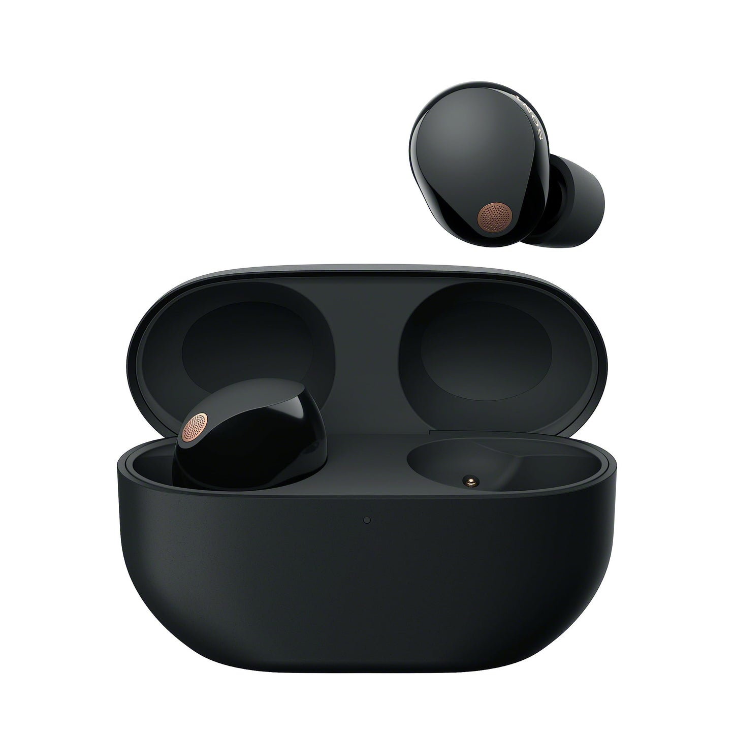 Sony WF-1000XM5 Kabellose In-Ear-Kopfhörer – Noise Cancelling, Bluetooth, 24h Akku, Schnellladefunktion, Schwarz