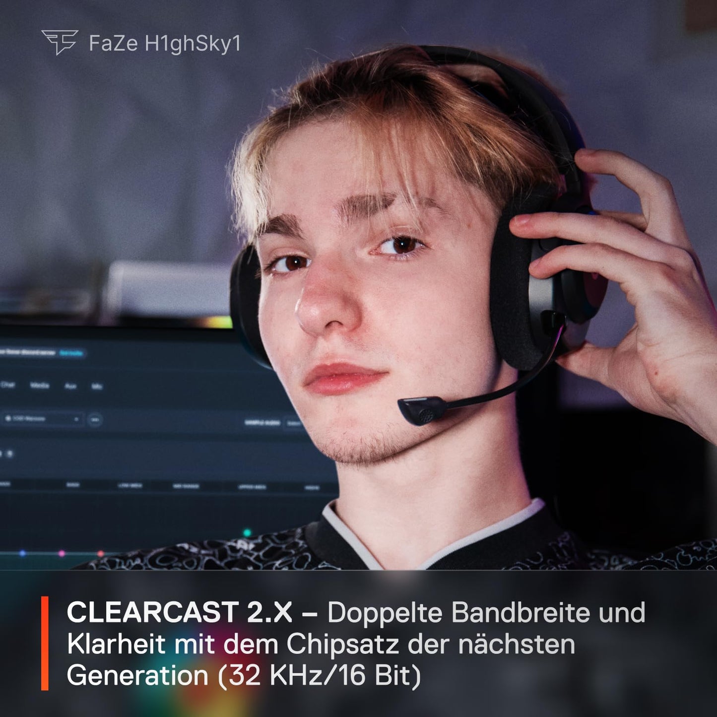SteelSeries Arctis Nova 5 Wireless Gaming-Headset – Multi-System, PC & PS5, Magnetische Neodym-Treiber, 100+ Audio-Presets, 60 Std. Akku
