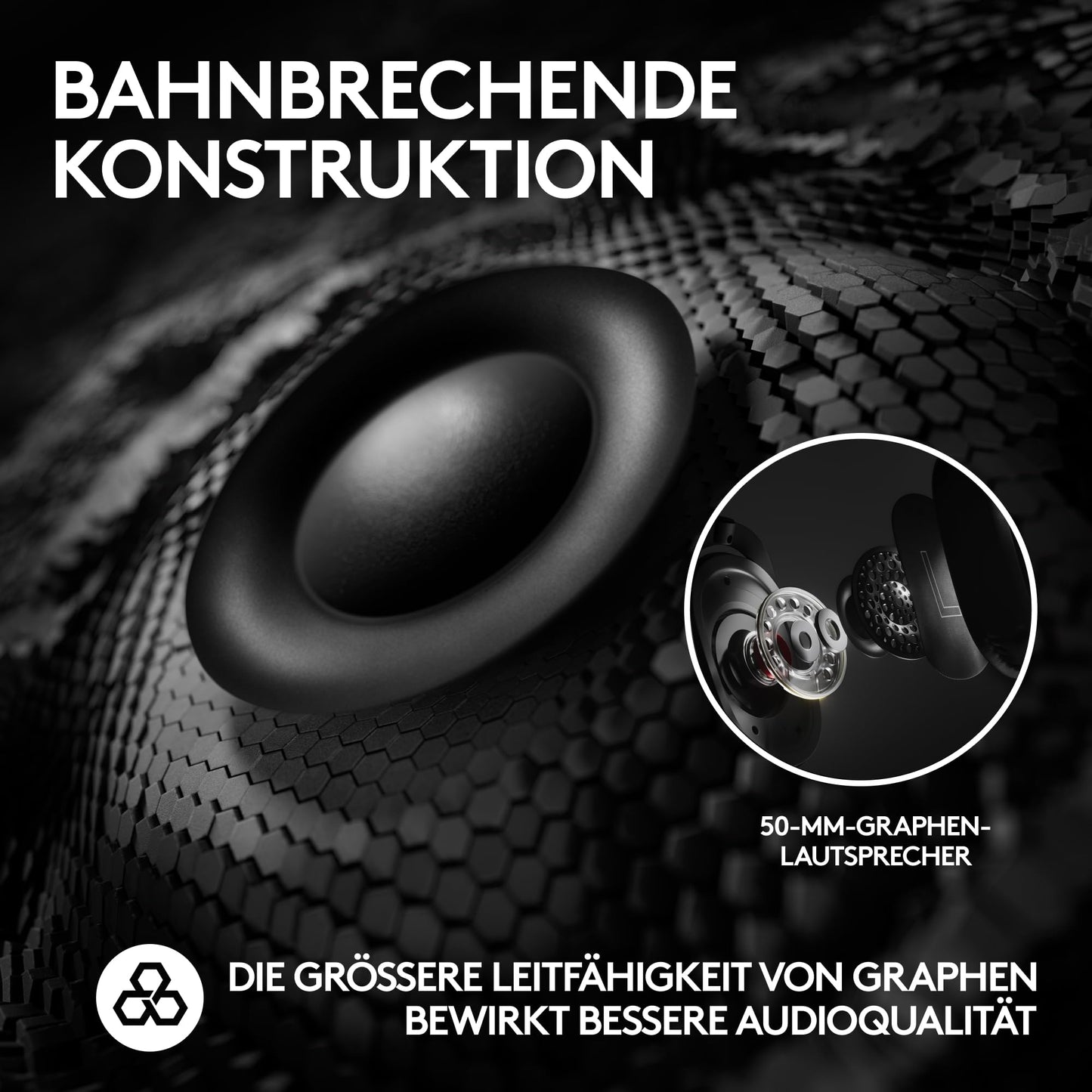 Logitech G PRO X 2 LIGHTSPEED Wireless Gaming-Headset – 50 mm Treiber, Surround-Sound, Abnehmbares Mikrofon – PC, PS5, PS4, Switch