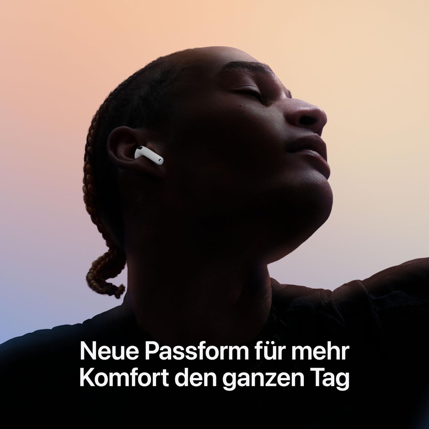 Apple AirPods 4 – Kabellose Bluetooth-Kopfhörer mit Active Noise Cancelling, Adaptives 3D Audio, Transparenzmodus & USB-C Ladecase
