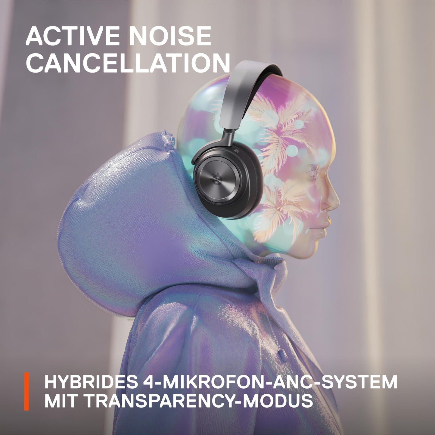 SteelSeries Arctis Nova Pro Wireless – Gaming-Headset mit ANC, Hi-Fi-Treibern & Infinity Power – Multi-Plattform