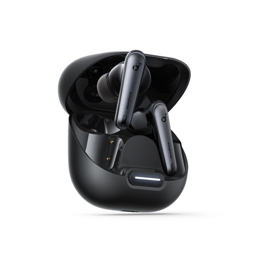 Soundcore Liberty 4 NC – Kabellose Bluetooth-Ohrhörer mit Active Noise Cancelling, Adaptivem Sound, Hi-Res Audio, 50 Std. Akkulaufzeit – Schwarz