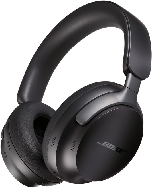 Bose QuietComfort Ultra – Over-Ear Noise-Cancelling-Kopfhörer mit Spatial Audio, 24 Std. Akku – Schwarz