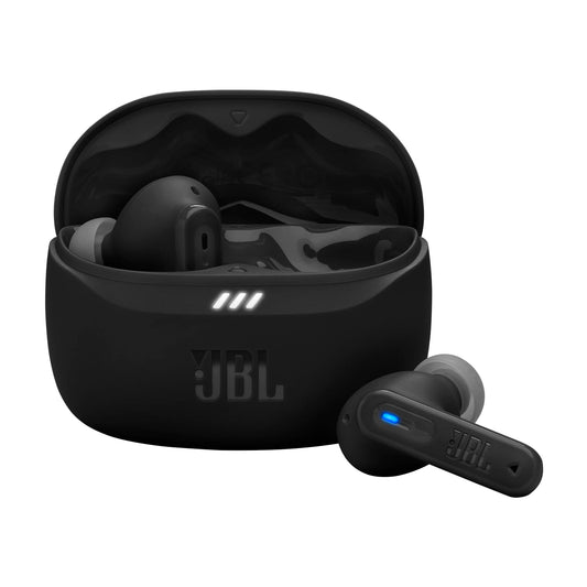 JBL Tune Beam 2 – Kabellose In-Ear-Kopfhörer mit Noise-Cancelling, 48 Std. Wiedergabe, IP54, Multipoint – Schwarz