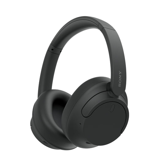 Sony WH-CH720N Kabellose Bluetooth-Kopfhörer – Noise Cancelling, 35h Akku, Schnellladefunktion, Schwarz