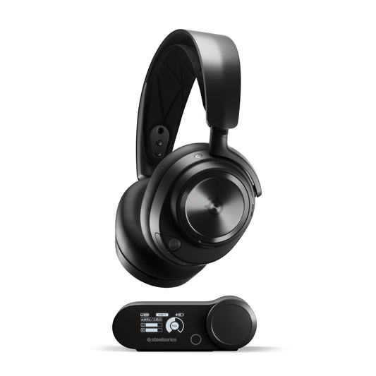 SteelSeries Arctis Nova Pro Wireless – Gaming-Headset mit ANC, Hi-Fi-Treibern & Infinity Power – Multi-Plattform