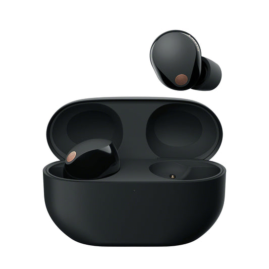 Sony WF-1000XM5 Kabellose In-Ear-Kopfhörer – Noise Cancelling, Bluetooth, 24h Akku, Schnellladefunktion, Schwarz